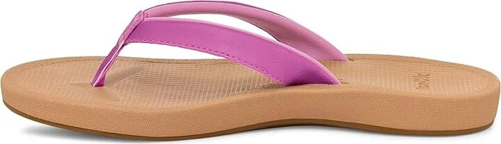 Sanuk Cosmic Shores Women's Shoes Purple Rosebud : 7 B - Medium, Rubber - Image 3