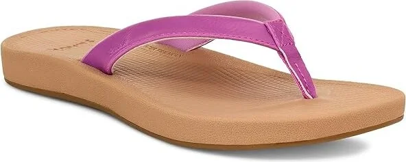 Sanuk Cosmic Shores Women's Shoes Purple Rosebud : 7 B - Medium, Rubber - Image 4