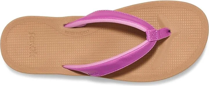 Sanuk Cosmic Shores Women's Shoes Purple Rosebud : 7 B - Medium, Rubber