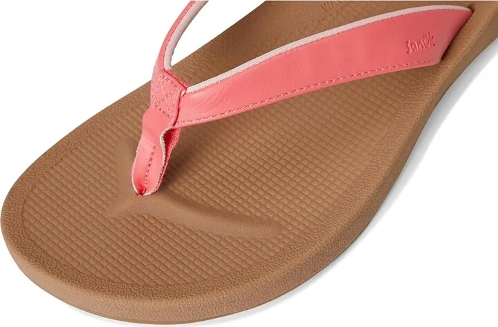 Sanuk Cosmic Shores Women's Shoes Sugar Coral : 7 B - Medium, Rubber - Image 7