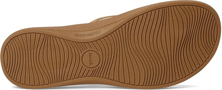 Sanuk Cosmic Shores Women's Shoes Tan : 5 B - Medium, Rubber - Image 3