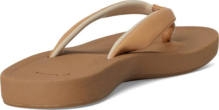 Sanuk Cosmic Shores Women's Shoes Tan : 5 B - Medium, Rubber - Image 4
