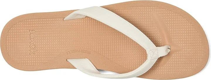 Sanuk Cosmic Shores Women's Shoes White : 11 B - Medium, Rubber - Image 2