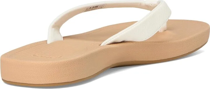 Sanuk Cosmic Shores Women's Shoes White : 11 B - Medium, Rubber - Image 4