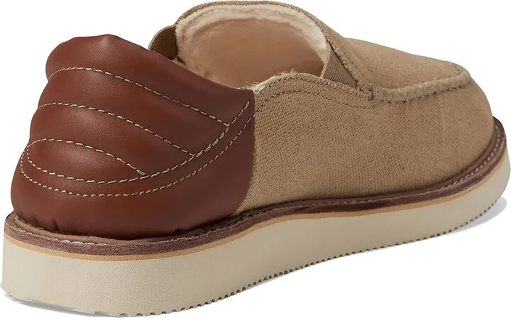 Sanuk Cozy Mat Low Men's Shoes Khaki : 7 D - Medium, Textile - Image 4