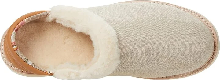 Sanuk Cozy Mat Low Women's Shoes Ash Grey : 5 B - Medium, Textile/Leather - Image 2