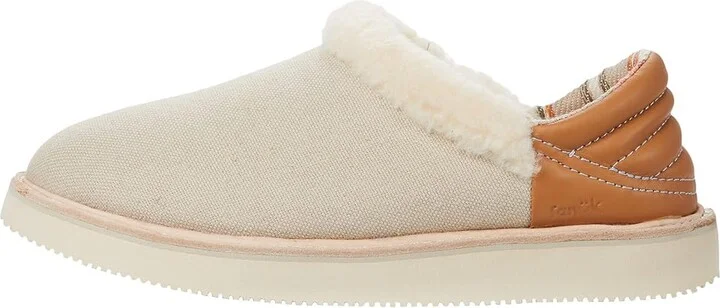 Sanuk Cozy Mat Low Women's Shoes Ash Grey : 5 B - Medium, Textile/Leather - Image 6