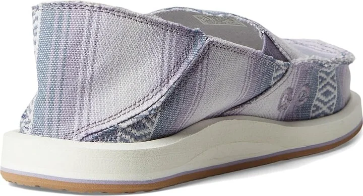 Sanuk Donna Blanket Women's Slip on Shoes Lavender Grey : 7 B - Medium, Textile - Image 4