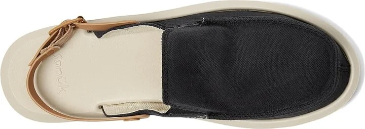 Sanuk Donna Mesa Mule Women's Slippers Black : 7 B - Medium, Synthetic - Image 2