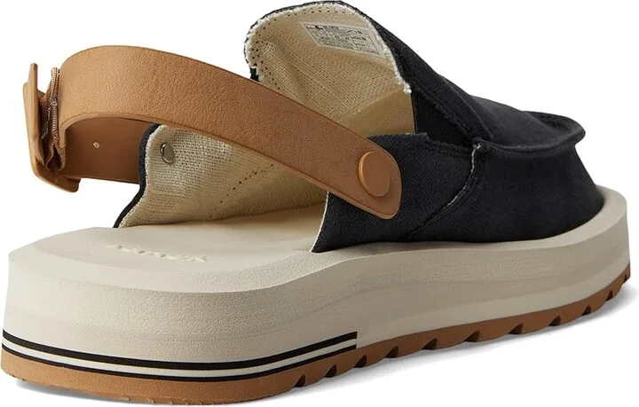 Sanuk Donna Mesa Mule Women's Slippers Black : 7 B - Medium, Synthetic - Image 4