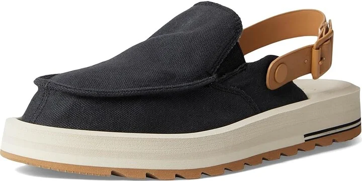 Sanuk Donna Mesa Mule Women's Slippers Black : 7 B - Medium, Synthetic - Image 5