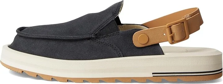 Sanuk Donna Mesa Mule Women's Slippers Black : 7 B - Medium, Synthetic - Image 6