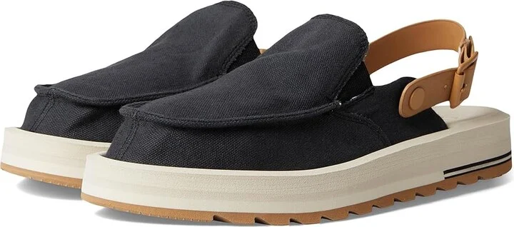 Sanuk Donna Mesa Mule Women's Slippers Black : 7 B - Medium, Synthetic