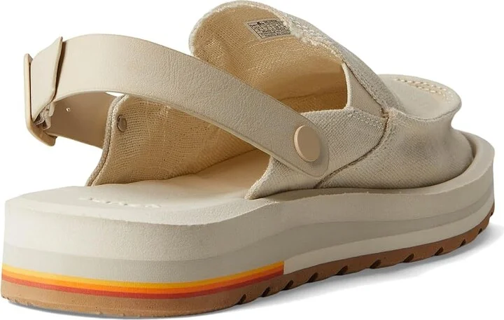 Sanuk Donna Mesa Mule Women's Slippers Brown Rice : 11 B - Medium, Synthetic - Image 4