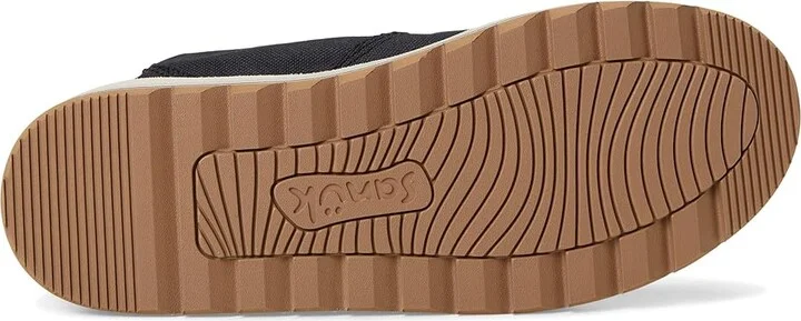Sanuk Donna Mesa Women's Flat Shoes Black : 7 B - Medium, Cotton/Hemp - Image 3
