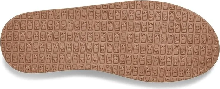 Sanuk Donna Quilted Women's Shoes Fired Brick : 11 B - Medium, Rubber/Synthetic - Image 3