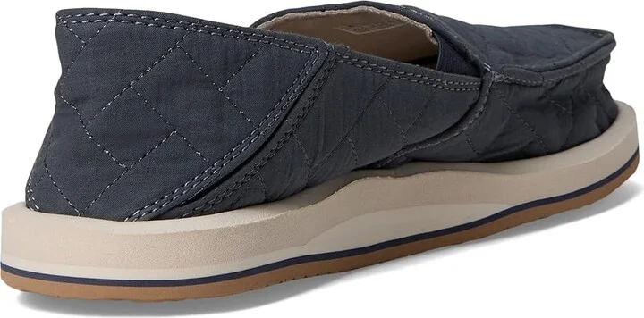 Sanuk Donna Quilted Women's Shoes Slate : 9 B - Medium, Rubber/Synthetic - Image 4