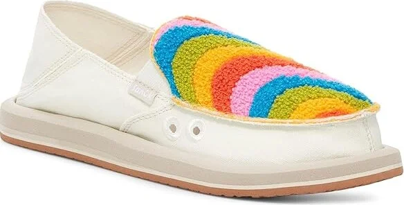Sanuk Donna Rainbow Women's Shoes : 11 B - Medium