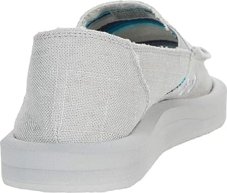 Sanuk Donna Soft Top Hemp Women's Shoes Grey : 8 B - Medium - Image 4