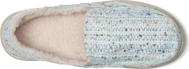 Sanuk Donna Tweed Chill Women's Shoes White : 10 B - Medium - Image 2