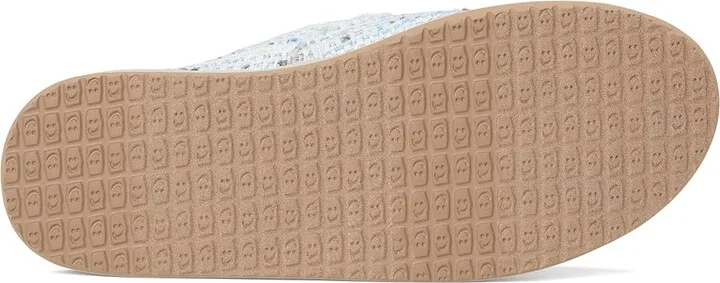 Sanuk Donna Tweed Chill Women's Shoes White : 10 B - Medium - Image 3