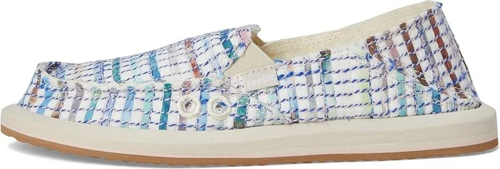Sanuk Donna Watercolor Women's Shoes Blue : 6 B - Medium, Synthetic - Image 6