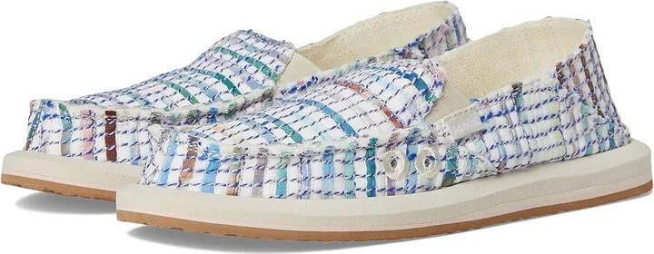 Sanuk Donna Watercolor Women's Shoes Blue : 6 B - Medium, Synthetic