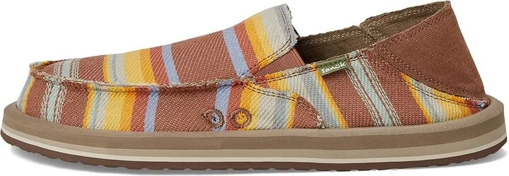 Sanuk Donny Blanket Men's Shoes Kona Sunrise : 13 D - Medium, Cotton - Image 6