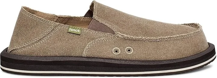 Sanuk Donny Men's Shoes Brown : 8 D - Medium - Image 5