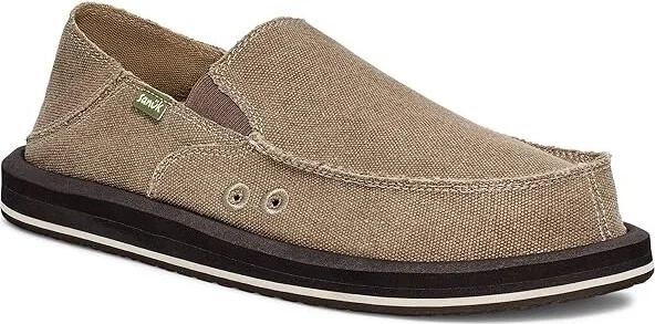 Sanuk Donny Men's Shoes Brown : 8 D - Medium