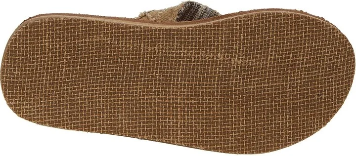 Sanuk Fraid Not Soft Top Men's Shoes Natural : 14 D - Medium, Textile - Image 3