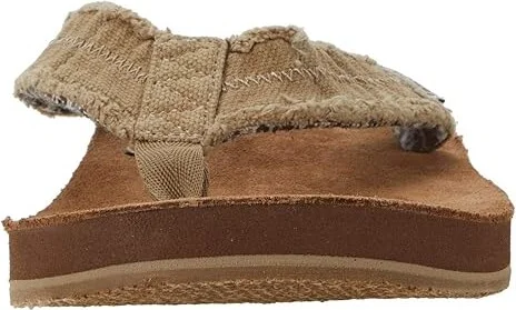 Sanuk Fraid Not Soft Top Men's Shoes Natural : 14 D - Medium, Textile - Image 5