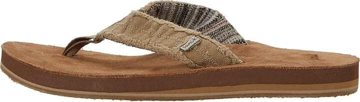 Sanuk Fraid Not Soft Top Men's Shoes Natural : 14 D - Medium, Textile - Image 6