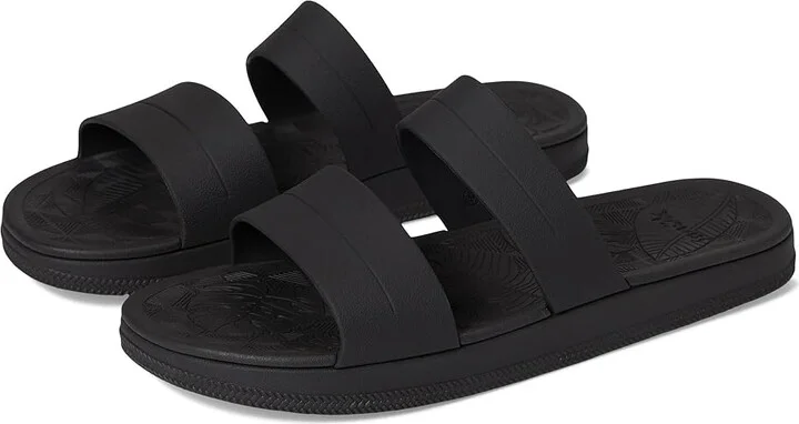 Sanuk Funshine 2 Strap Women's Sandals Black : 9 B - Medium, Synthetic