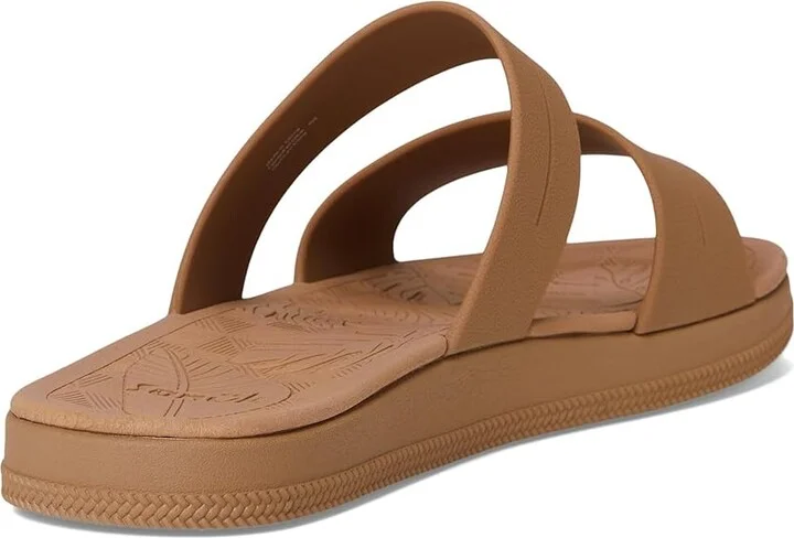 Sanuk Funshine 2 Strap Women's Sandals Tan : 9 B - Medium, Synthetic - Image 4
