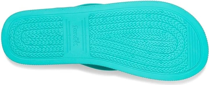 Sanuk Funshine Women's Shoes Turquoise : 5 B - Medium - Image 3