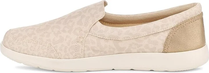 Sanuk Hangout Lite Glam Women's Shoes Snow Leopard : 6 B - Medium, Canvas - Image 5