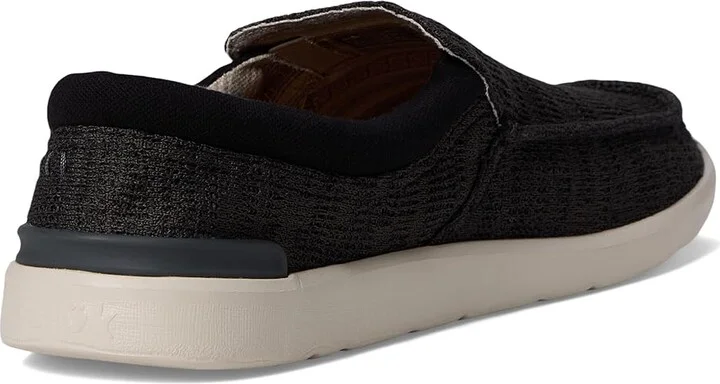 Sanuk Hangout Lite Knit Men's Lace-up Boots Black : 8.5 M, Leather/Synthetic - Image 4