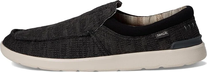 Sanuk Hangout Lite Knit Men's Lace-up Boots Black : 8.5 M, Leather/Synthetic - Image 6