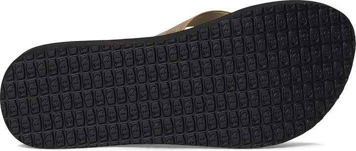 Sanuk Highland Metallic Women's Shoes Champagne : 11 B - Medium, Leather/Synthetic - Image 3