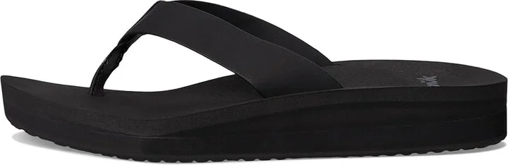 Sanuk Highland ST Women's Shoes Black : 8 B - Medium, Synthetic - Image 6