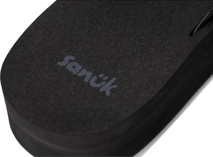 Sanuk Highland ST Women's Shoes Black : 8 B - Medium, Synthetic - Image 7
