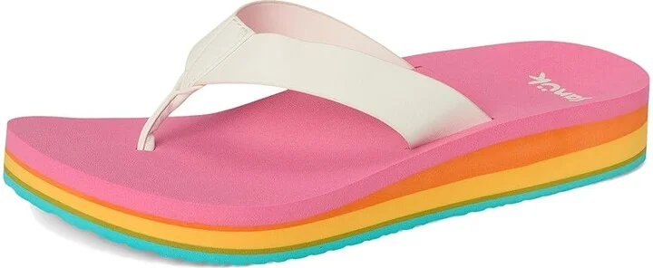 Sanuk Highland ST Women's Shoes Rainbow : 5 B - Medium, Synthetic - Image 5