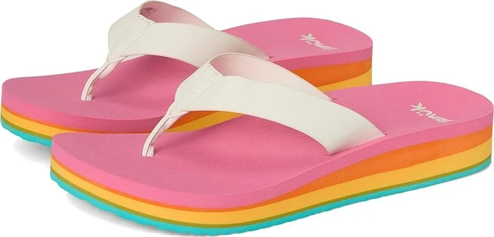 Sanuk Highland ST Women's Shoes Rainbow : 5 B - Medium, Synthetic