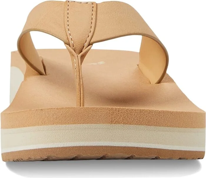 Sanuk Highland ST Women's Shoes Tan : 7 B - Medium, Synthetic - Image 2