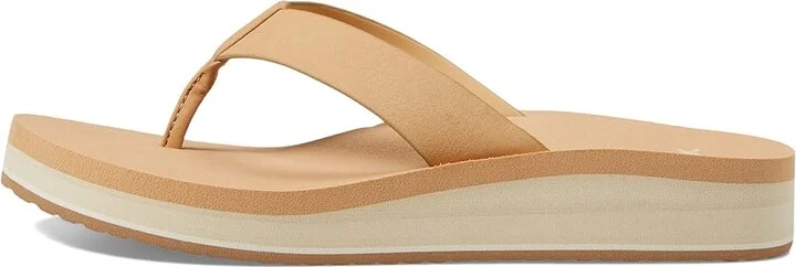 Sanuk Highland ST Women's Shoes Tan : 7 B - Medium, Synthetic - Image 5