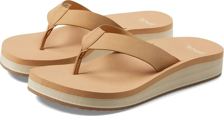 Sanuk Highland ST Women's Shoes Tan : 7 B - Medium, Synthetic
