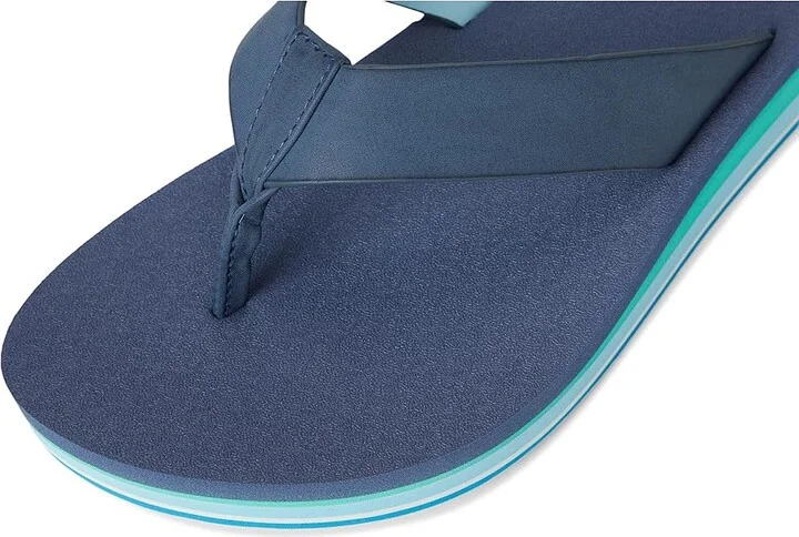 Sanuk Highland Women's Sandals Vintage Indigo : 5 B - Medium, Leather/Rubber - Image 7