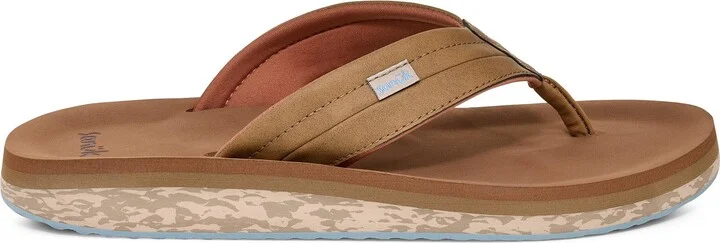Sanuk Mens Tide Rush | Flip Flops for Men | Mens Sandals | Beach Sandals | Supportive & Lightweight | Comfort Footbed