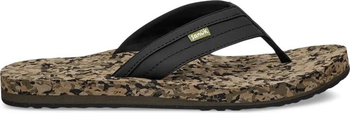 Sanuk Men's Ziggy Flip-Flop Sandals - Image 2